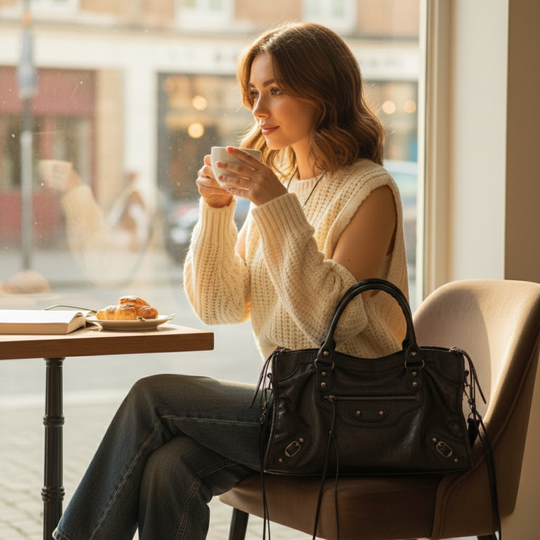 ModeEdge | Damen Tasche – Geräumig mit Chic Details Decorique.de