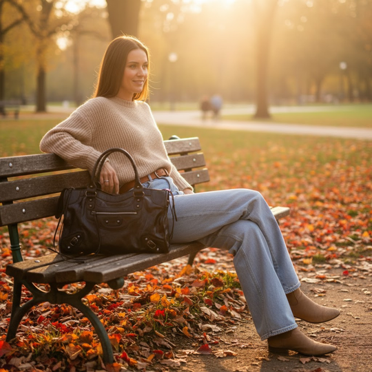ModeEdge | Damen Tasche – Geräumig mit Chic Details Decorique.de