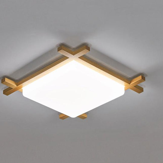 MokuSquare | Moderne LED-Leuchte im Zen-Design Weißes Licht (5000K) 230V Decorique.de