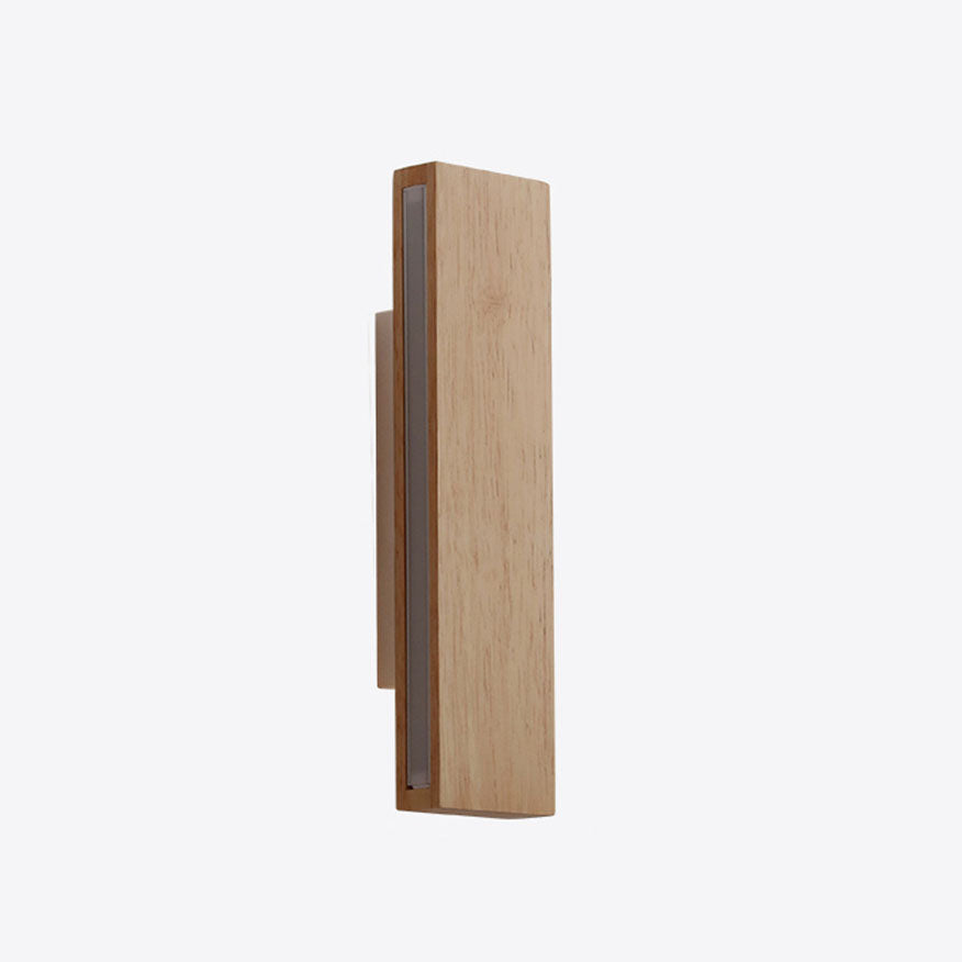 MonoBeam | Schwenkbare Minimal-Wandleuchte aus Holz Decorique.de