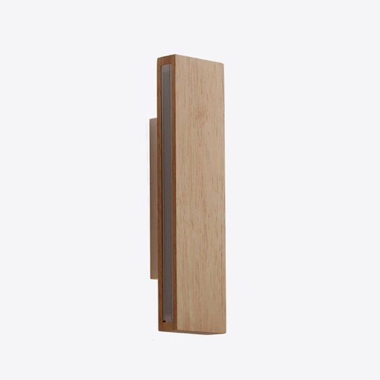 MonoBeam | Schwenkbare Minimal-Wandleuchte aus Holz Decorique.de