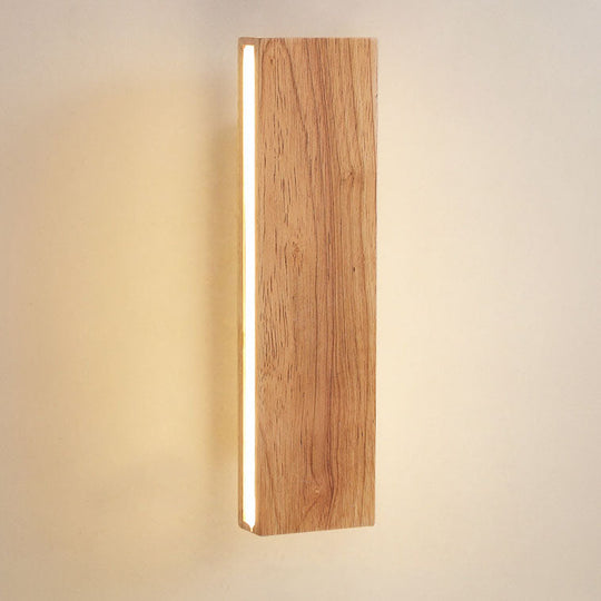 MonoBeam | Schwenkbare Minimal-Wandleuchte aus Holz Decorique.de