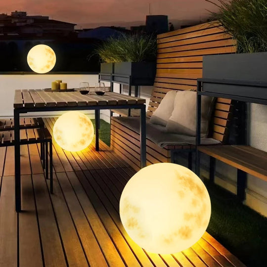 MoonAura | LED Gartenlampe – Mondlicht für Magische Nächte Decorique.de