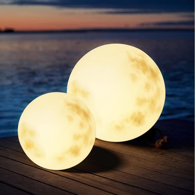 MoonAura | LED Gartenlampe – Mondlicht für Magische Nächte 40 cm Decorique.de