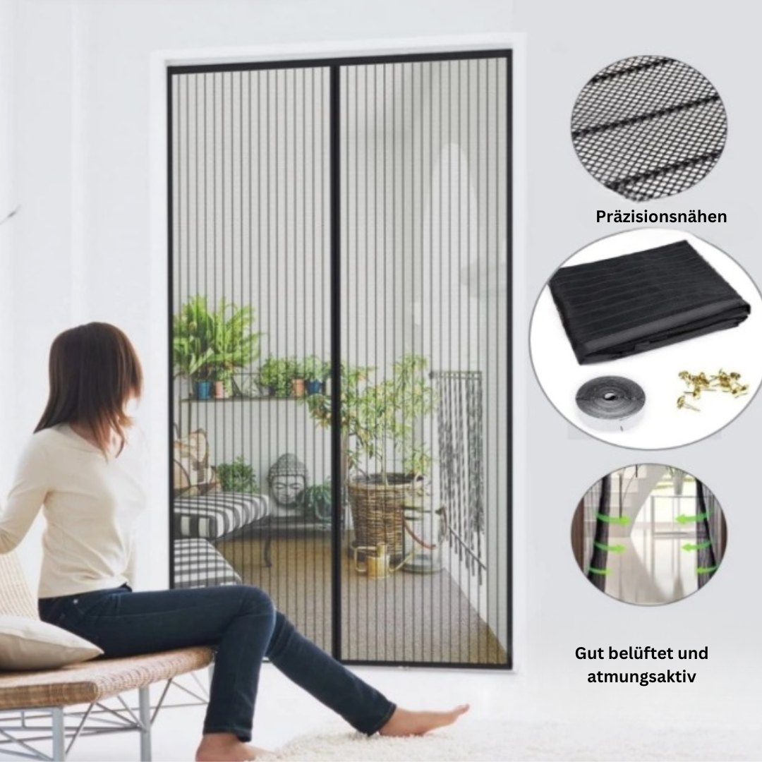 MosquitoGuard | Langlebiger & Stilvoller Anti-Mücken-Vorhang Decorique.de