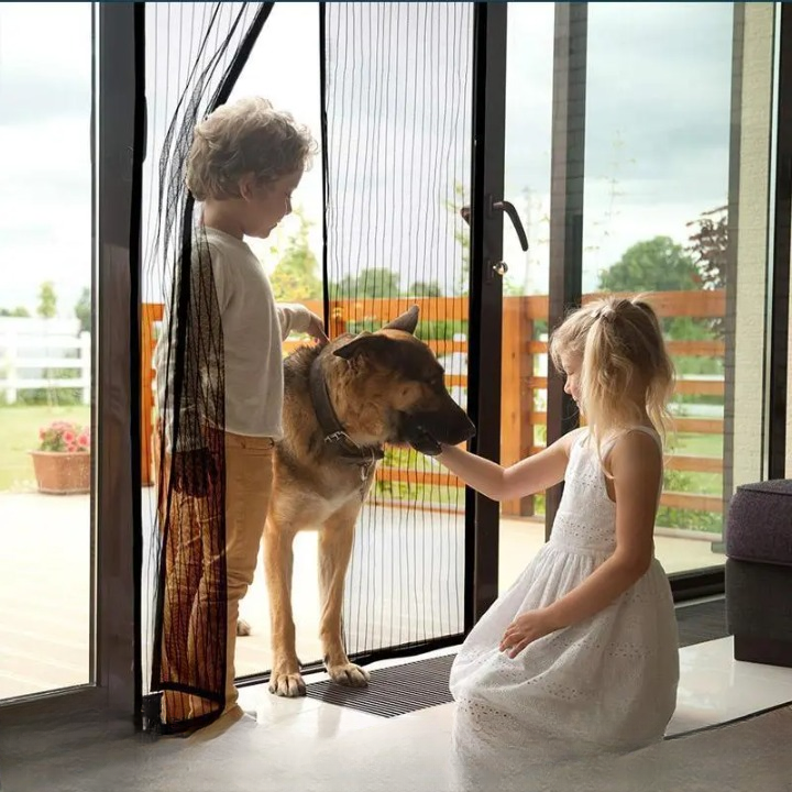 MosquitoGuard | Langlebiger & Stilvoller Anti-Mücken-Vorhang Decorique.de