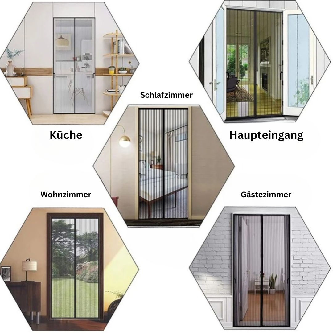 MosquitoGuard | Langlebiger & Stilvoller Anti-Mücken-Vorhang Decorique.de