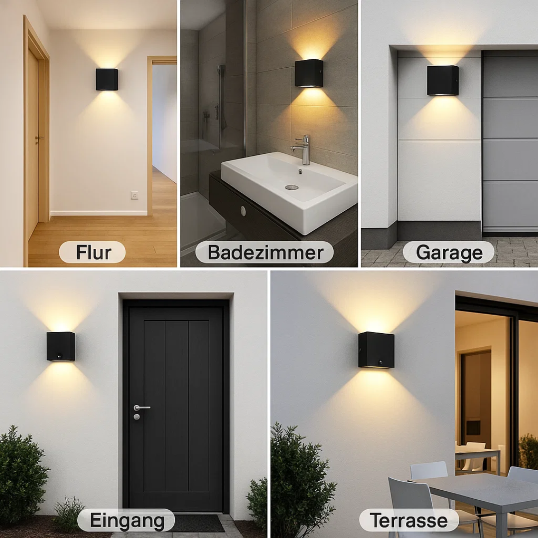 MotionLite | Innen & Außen LED-Wandleuchte Decorique.de