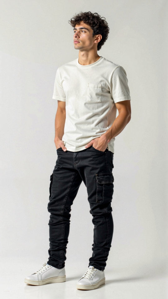 Lennox | Funktionale Stretch-Cargo-Jeans mit Stil | Herren