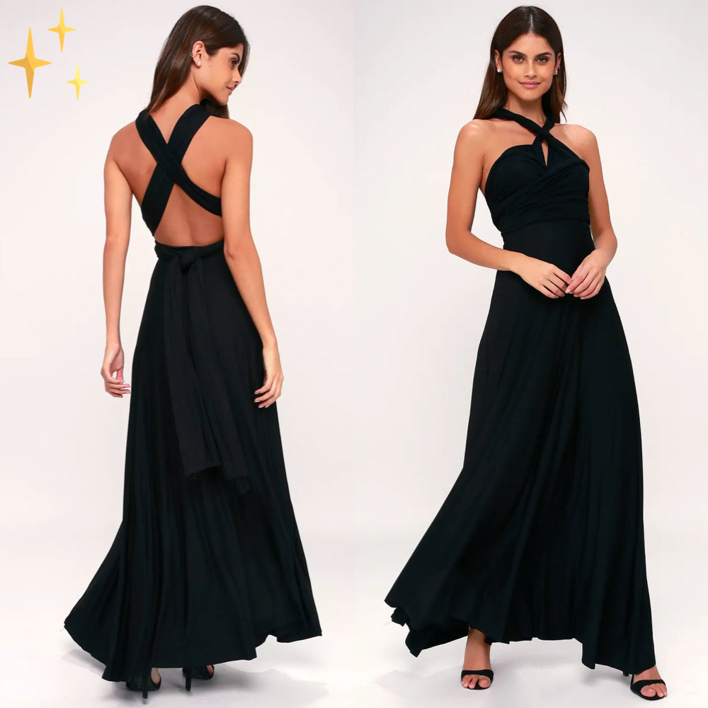 Variant image for Elegantes Damen Wickelkleid - Leichtes Atmungsaktives Kleid für Sommer-21
