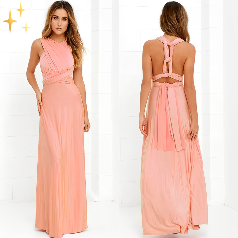 Variant image for Elegantes Damen Wickelkleid - Leichtes Atmungsaktives Kleid für Sommer-33