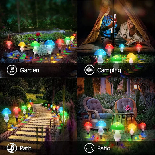 MushroomGlow | Solarbetriebene Gartenlampe Decorique.de