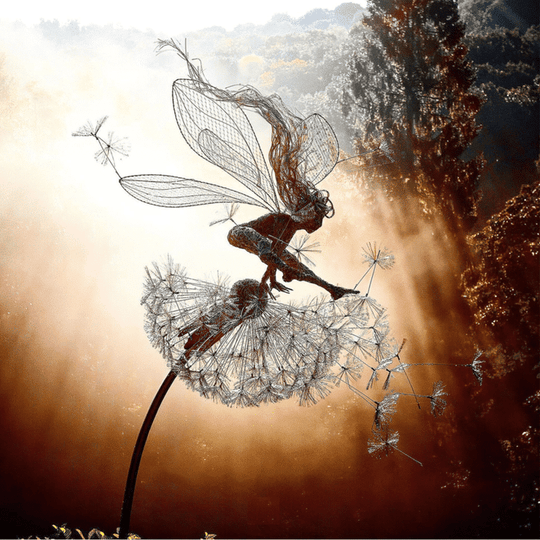 MythiLeaf | Magische Feenskulpturen für Ihren Bauerngarten Lerche Decorique.de