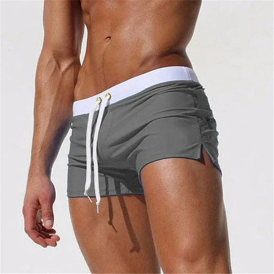 Nautico | Schnell trocknende Badeshorts | Herren Grau Decorique.de