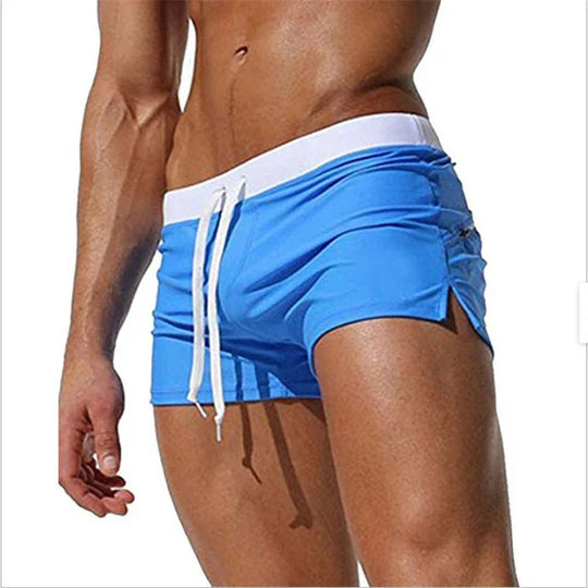 Nautico | Schnell trocknende Badeshorts | Herren Himmelblau Decorique.de
