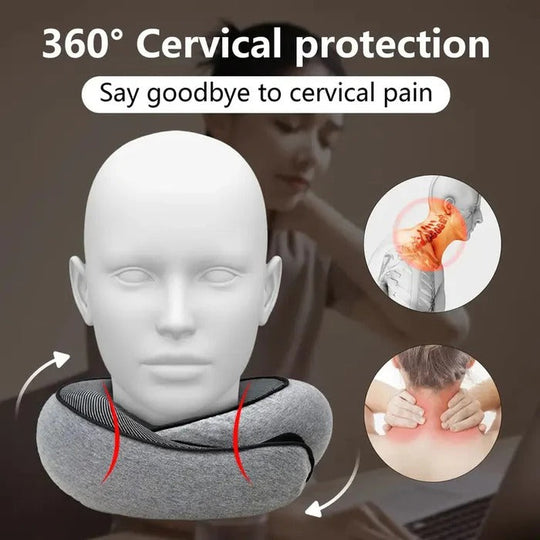 Neck360 | Reise-Nackenkissen aus Memory-Schaum Decorique.de