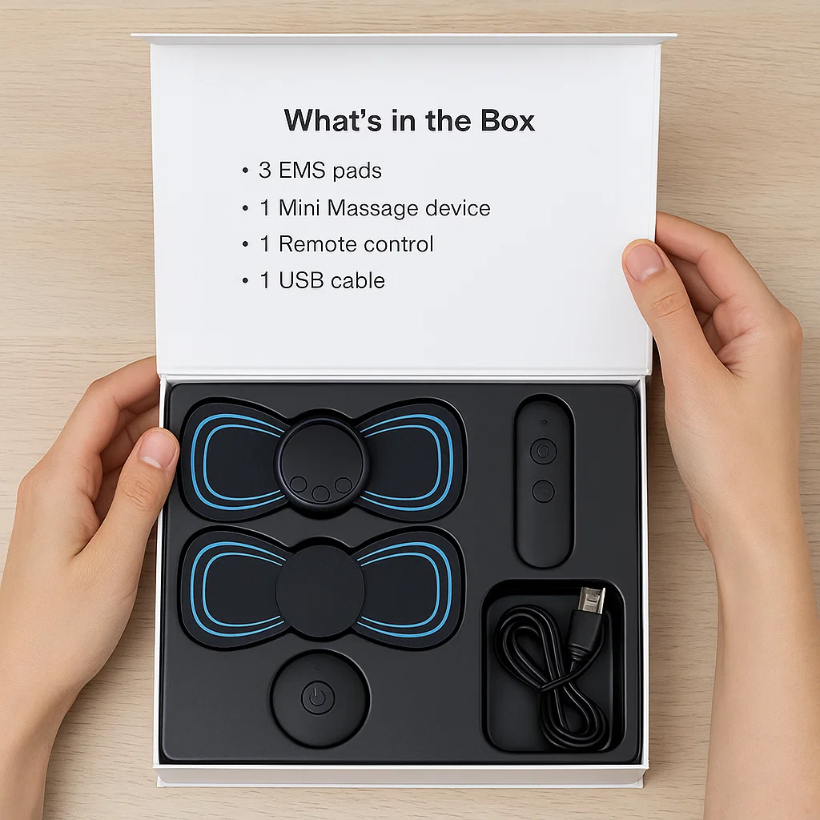 NeuroPad | EMS-Massagepad – Linderung bei Rückenschmerzen & Ischias Decorique.de