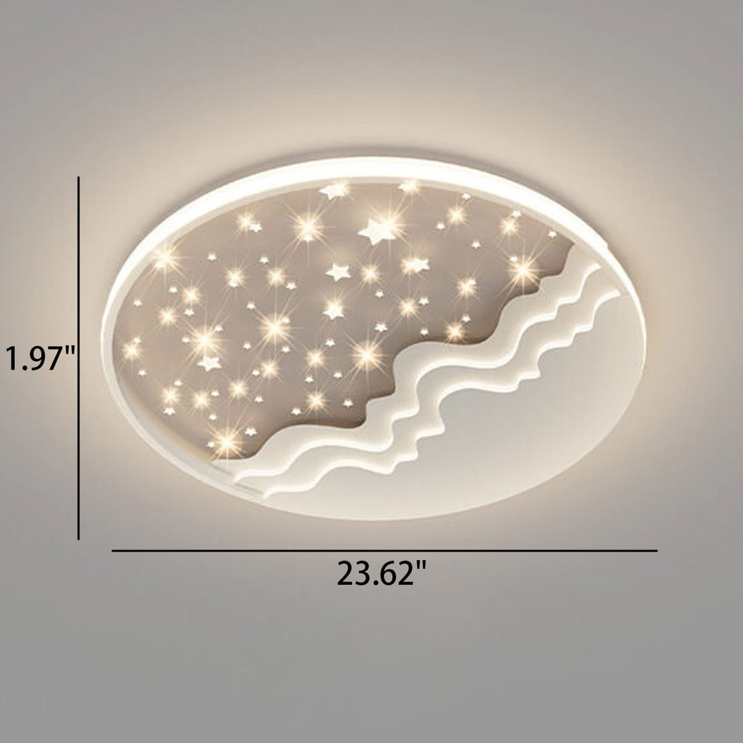 NimbusSky | Moderne LED-Leuchte mit Sternenhimmel Decorique.de