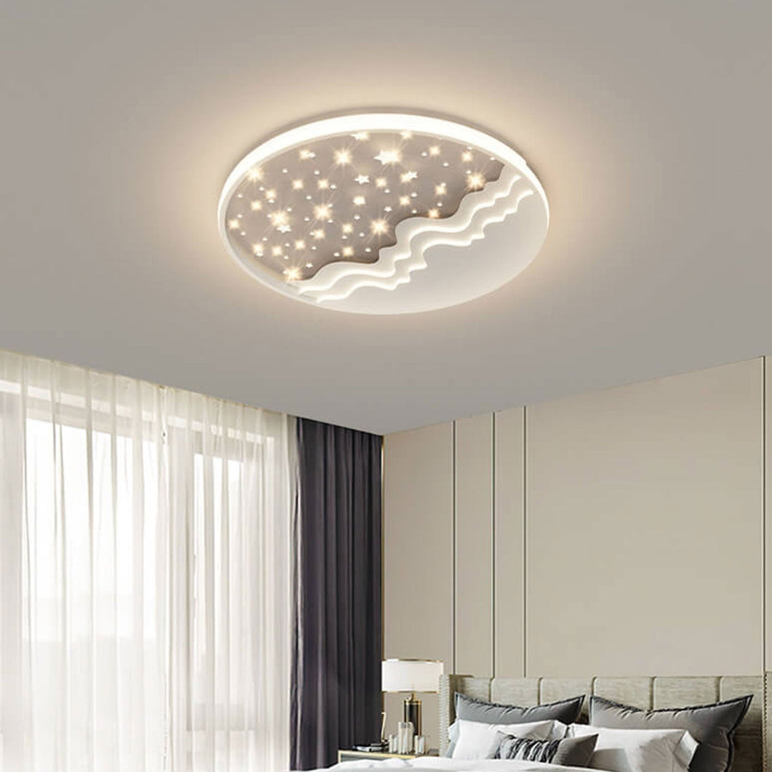 NimbusSky | Moderne LED-Leuchte mit Sternenhimmel Stern Decorique.de