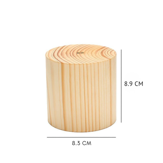 NoctiWood | Kreative Holz LED Touch Nachttischlampe Decorique.de