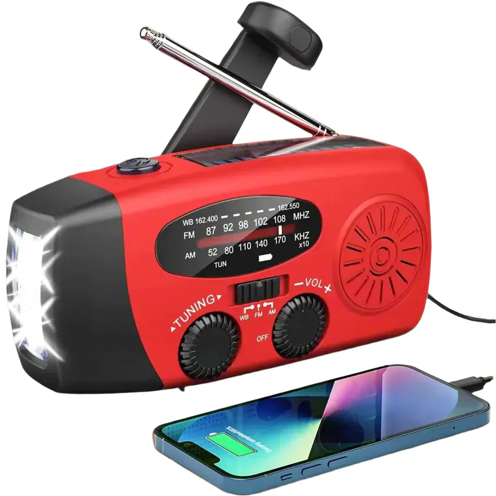 ReadyWave | Notfallradio mit Kurbel & Solarpanel