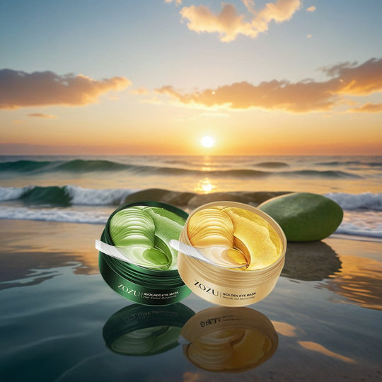 NoPuff | Anti-Dunkelkreis-Maske Gold Decorique.de