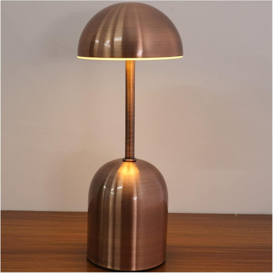 NordicGlow | Verstellbare Nordische Lampe mit Metallischem Finish Bronze Decorique.de