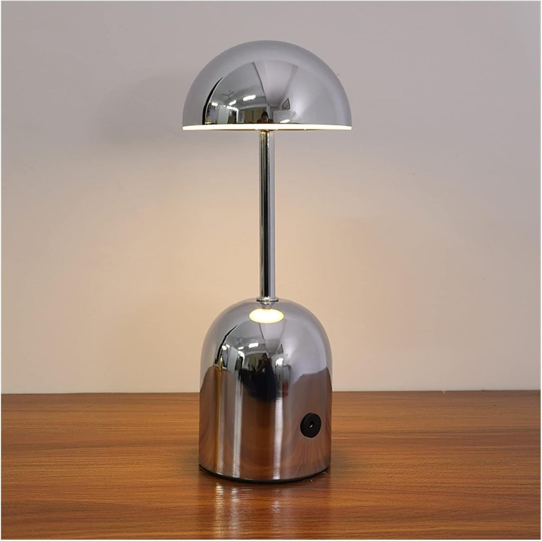 NordicGlow | Verstellbare Nordische Lampe mit Metallischem Finish Chrom Decorique.de