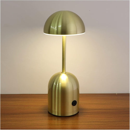 NordicGlow | Verstellbare Nordische Lampe mit Metallischem Finish Gold Decorique.de