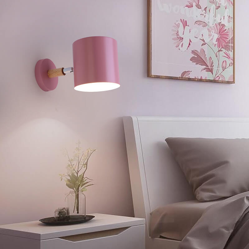 NordiPop | Stylische Drehleuchte im Macaron-Look Pink 230V Decorique.de