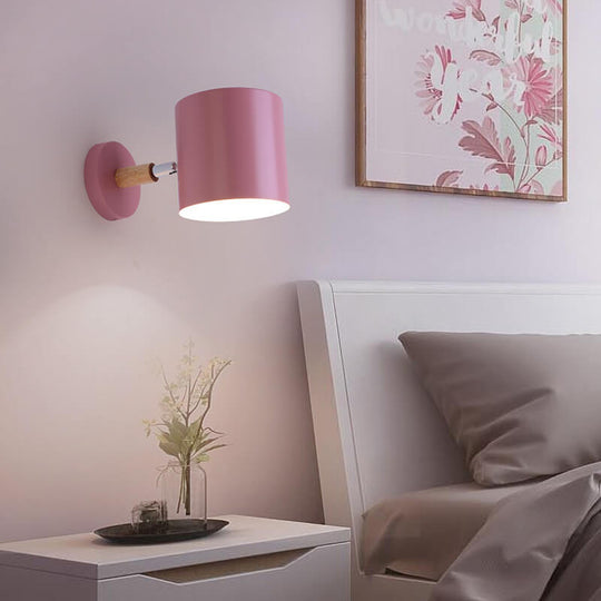 NordiPop | Stylische Drehleuchte im Macaron-Look Pink 230V Decorique.de