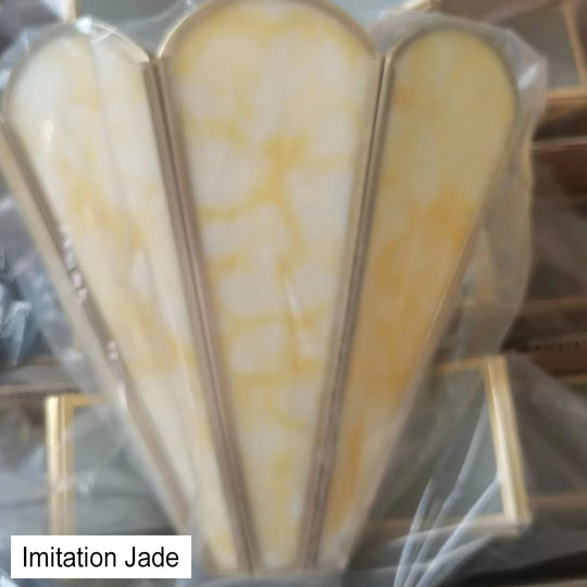 NordJewel | Minimalistische Leuchte mit Edelstein-Charakter Nachahmung Jade 230V Decorique.de