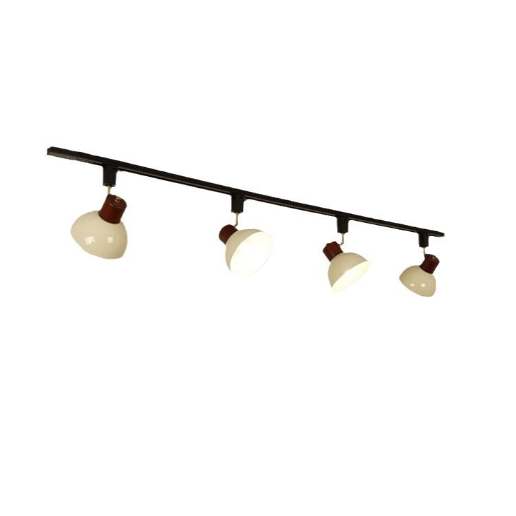 NordRail | Verstellbare Deckenleuchte aus Holz & Eisen Decorique.de