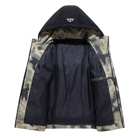 NordShield | Winterparka mit Fester Kapuze | Herren Decorique.de