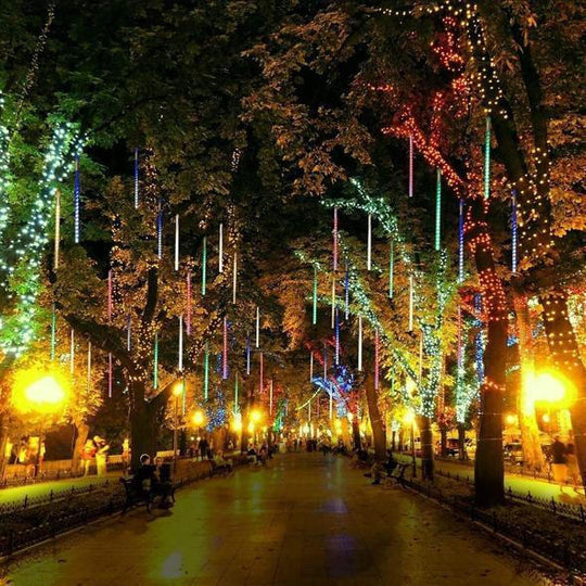 FrostDrop | Schneefall Girlandenlichter (Set von 8)