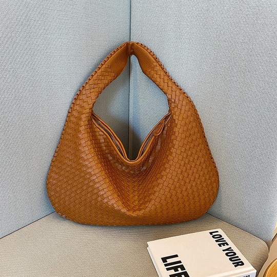 Oaklynn | Stilvolle Handgewebte Tasche | Damen Orange Decorique.de