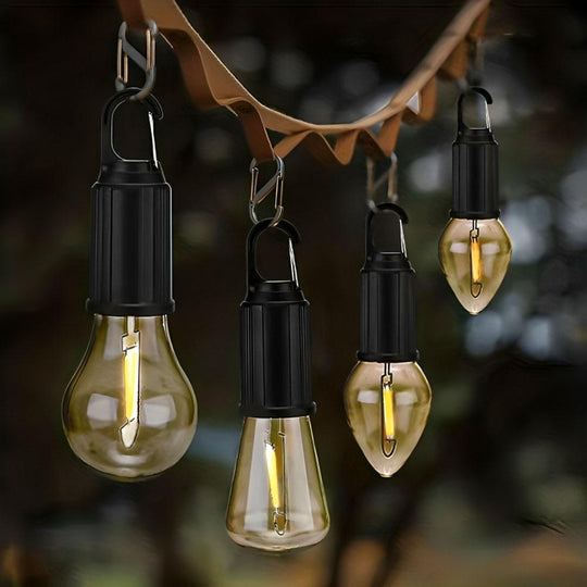 GlowCamp | Wiederaufladbare Retro-Lampe für drinnen & draußen