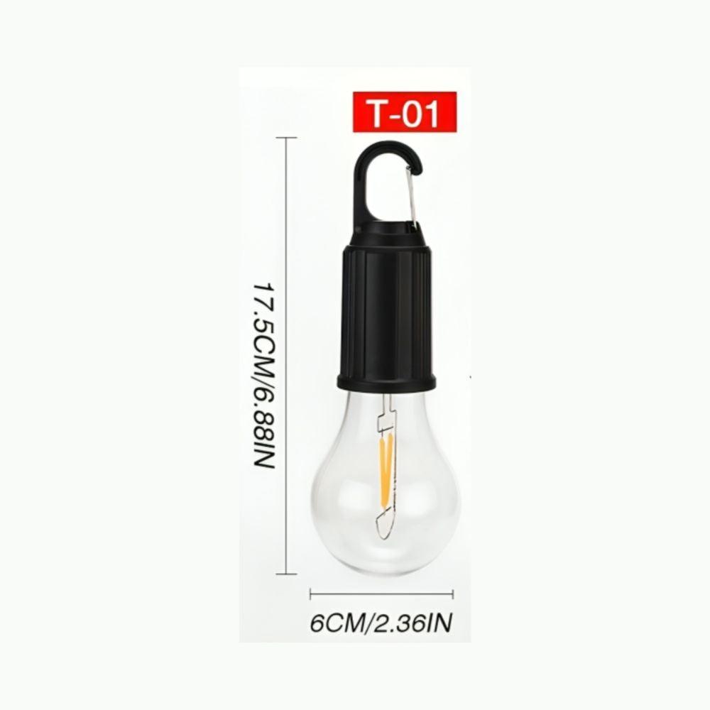 GlowCamp | Wiederaufladbare Retro-Lampe für drinnen & draußen