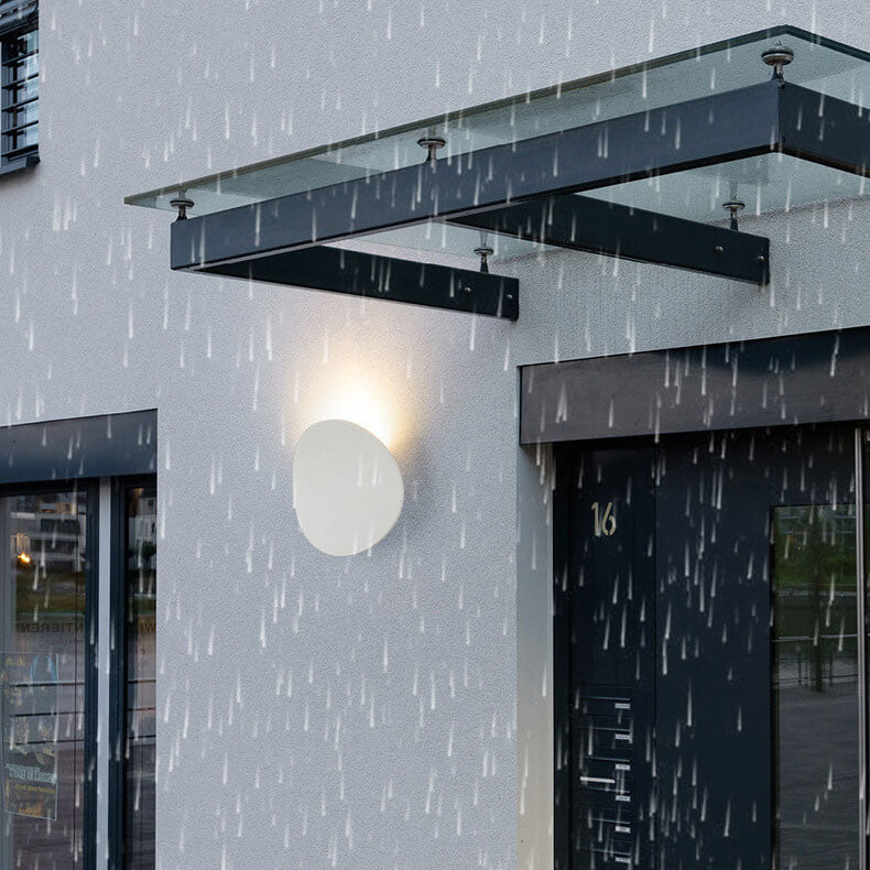 OrbixGlow | Runde LED-Wandleuchte für Drinnen & Draußen Decorique.de