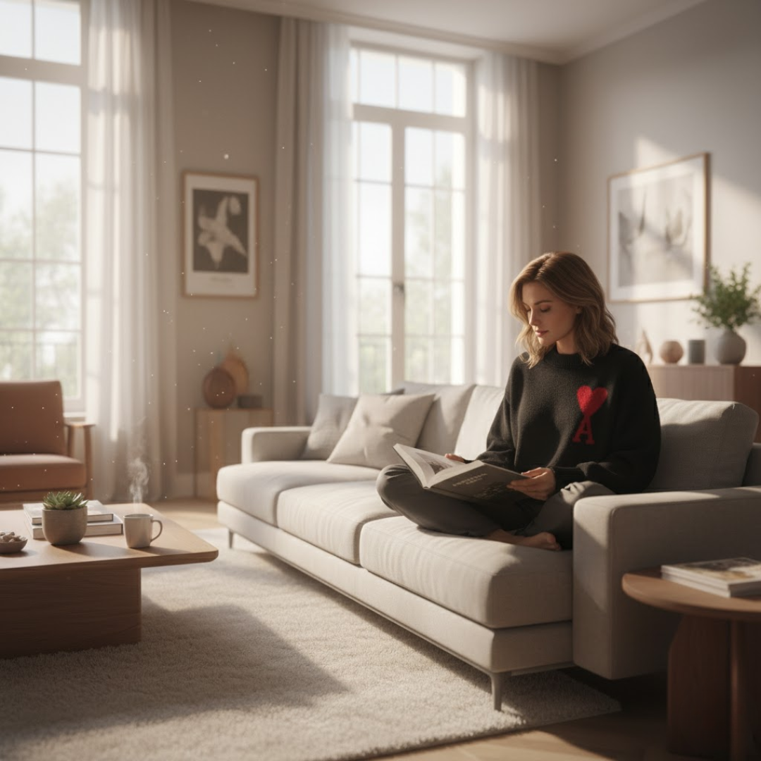 Orio | Damen-Pullover mit Herzmotiv – Stil & Komfort Decorique.de