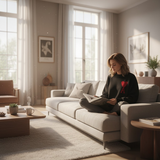 Orio | Damen-Pullover mit Herzmotiv – Stil & Komfort Decorique.de