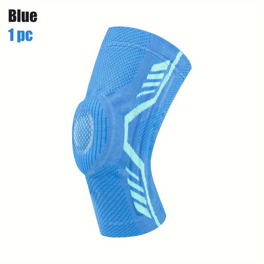 OrthoShield | Kniebandage – Kompressionsstütze mit Patella-Stabilisator Blau Decorique.de