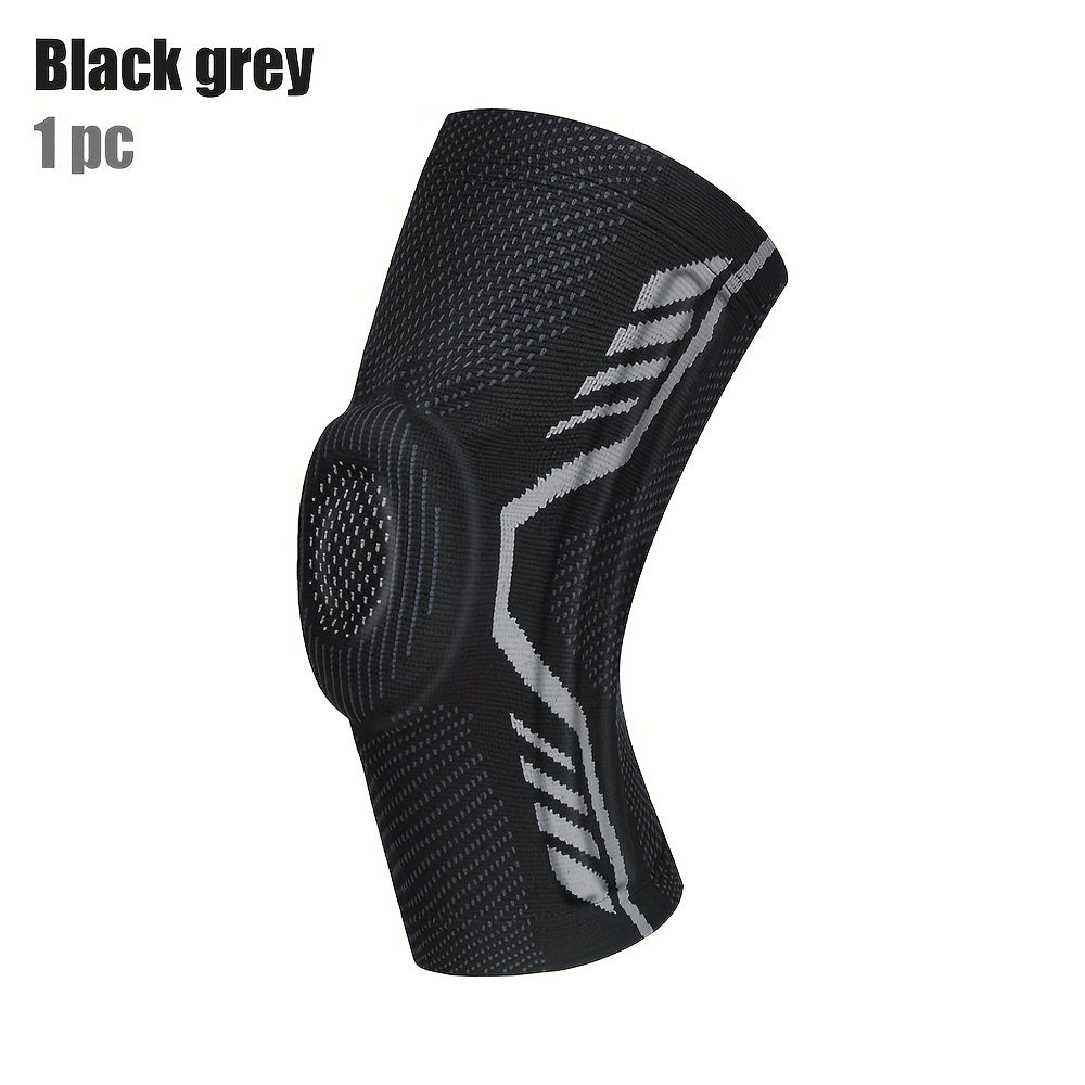 OrthoShield | Kniebandage – Kompressionsstütze mit Patella-Stabilisator Schwarz Grau Decorique.de