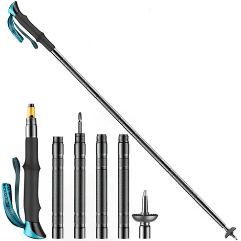 TrekSurvive | Modularer Wanderstock mit integriertem Multitool