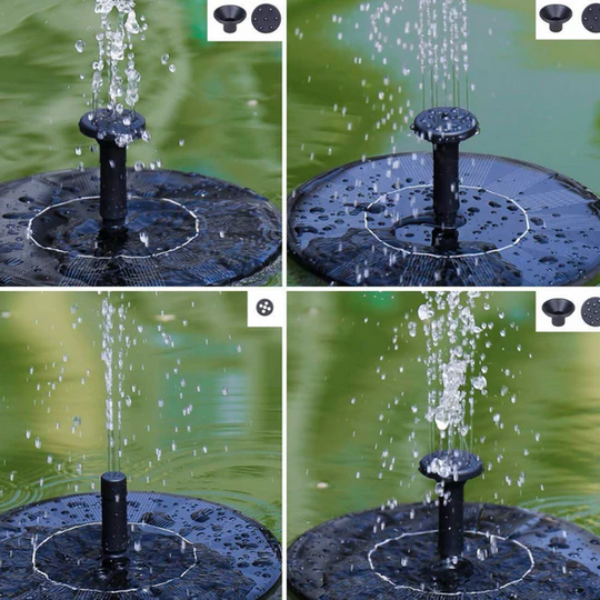 ZenDrop | Solarbetriebene Gartenbrunnenpumpe