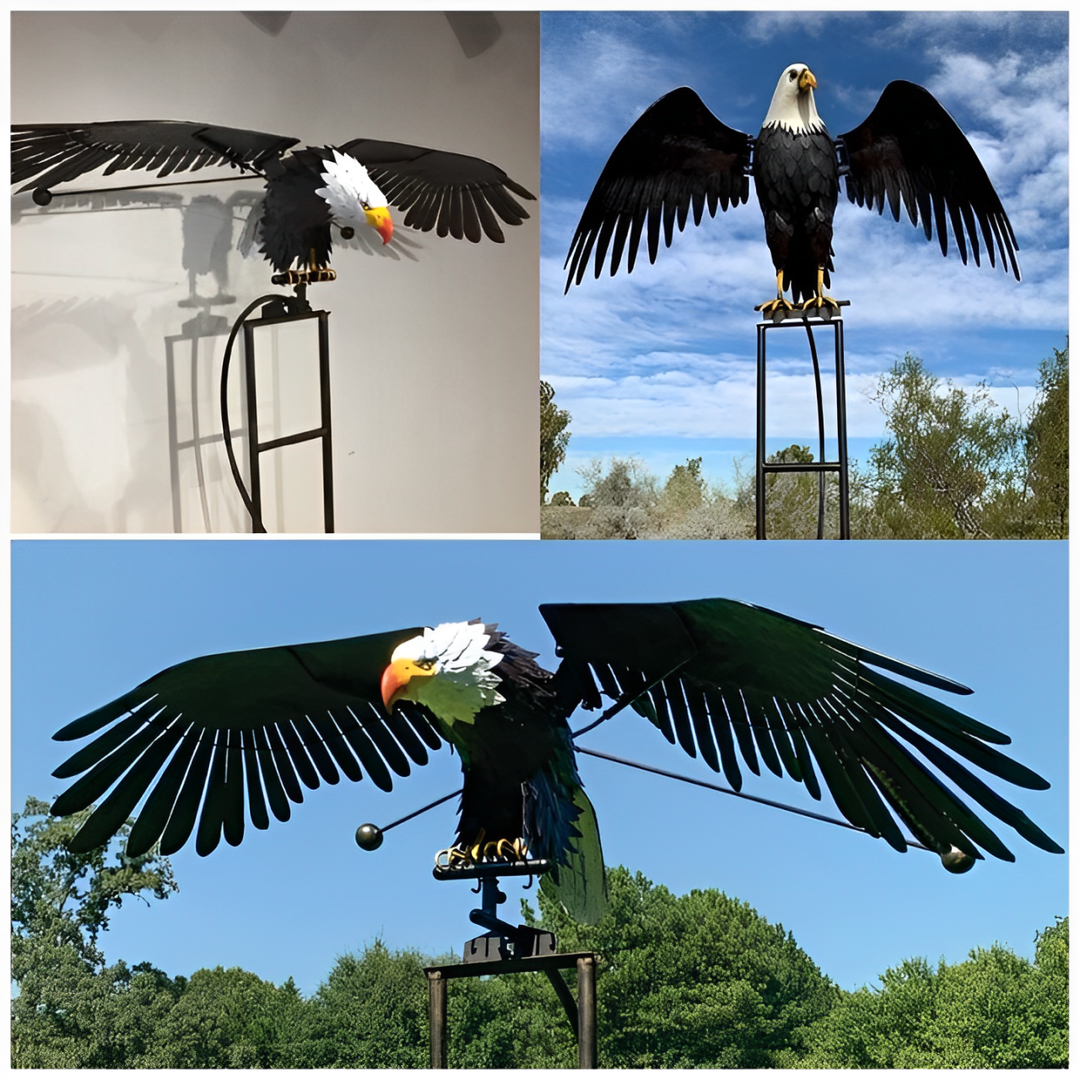 OwlSpire | Gartenkunst-Vogel Terrassen-Dekoration