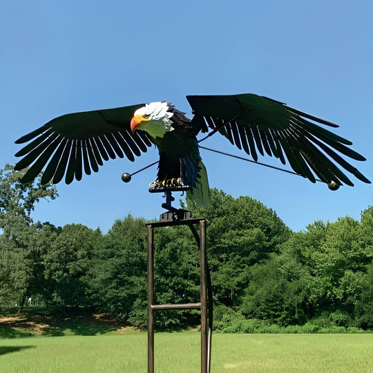 OwlSpire | Gartenkunst-Vogel Terrassen-Dekoration Adler Decorique.de