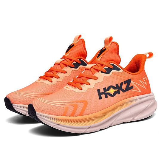 PaceRun | Bequeme Herrenlaufschuhe Orange Decorique.de