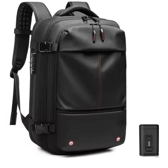 PackForm | Strukturierter 60L Kompressions-Rucksack für Reisen & Alltag Schwarz Decorique.de