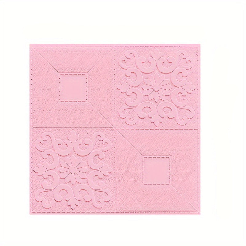 PanelArt | 3D Wandfliesen Aufkleber – Selbstklebend & abwischbar Rosa Decorique.de